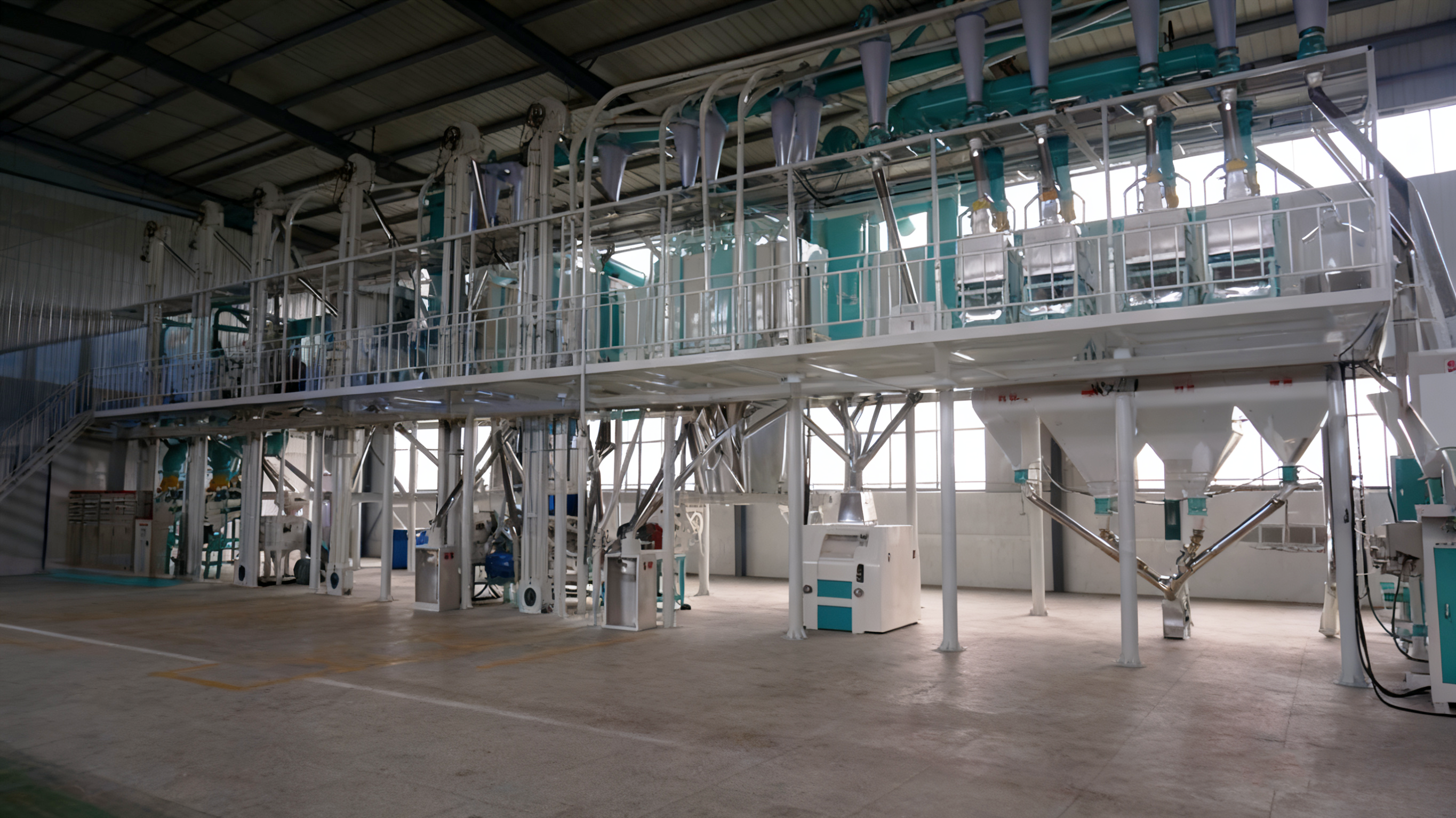 山東濰坊100噸玉米加工廠成套設(shè)備