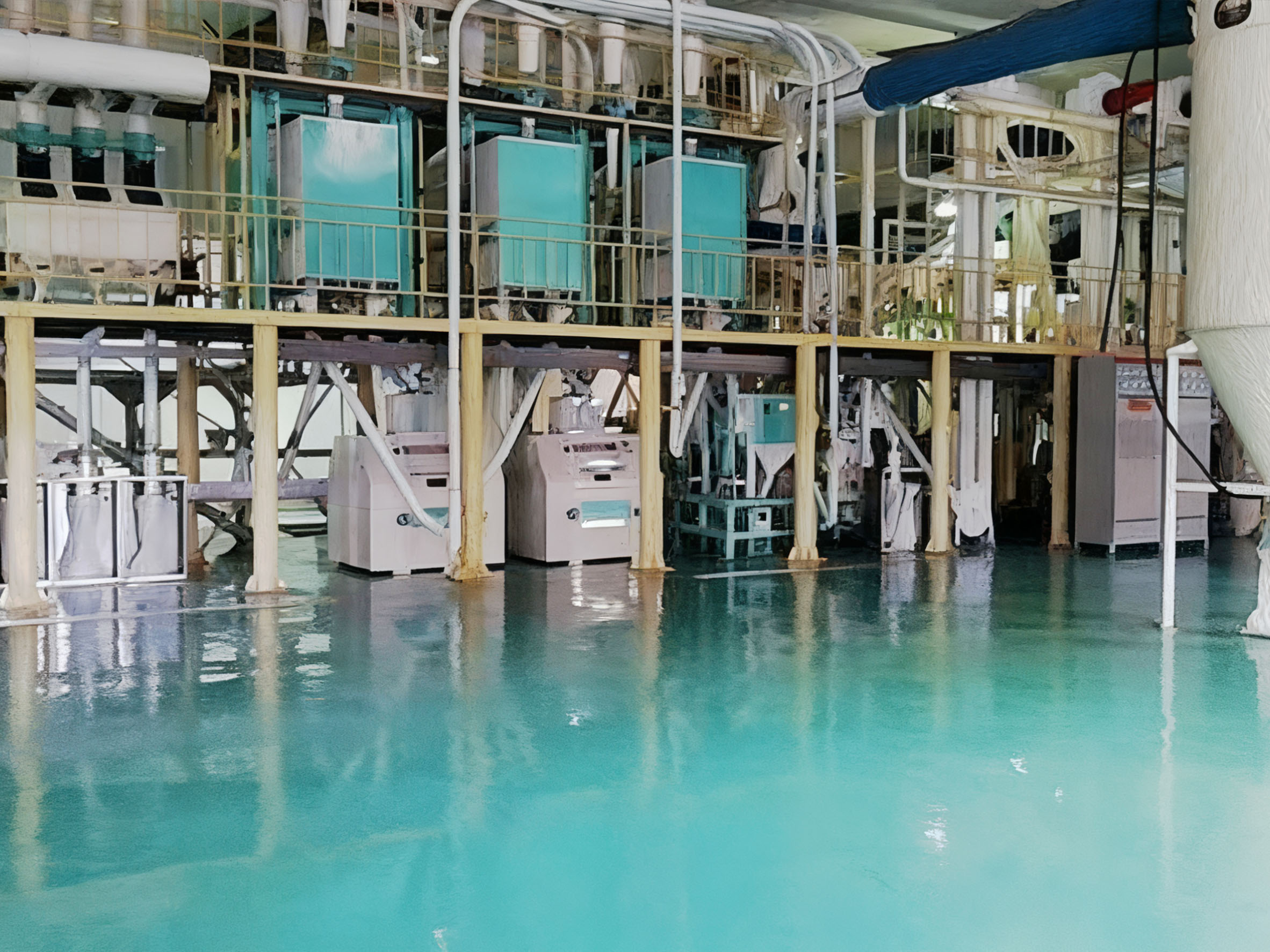 吉林省海城糧食公司日產(chǎn)60噸玉米加工廠