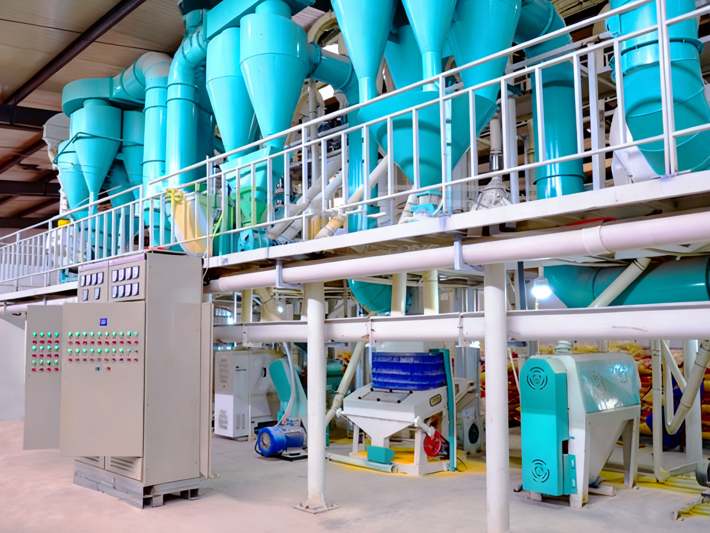 陜西楊陵60噸玉米制糝制粉成套項目