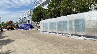 5月22號(hào)，由華豫萬(wàn)通設(shè)計(jì)承建的委內(nèi)瑞拉玉米預(yù)煮熟粉生產(chǎn)線發(fā)貨。