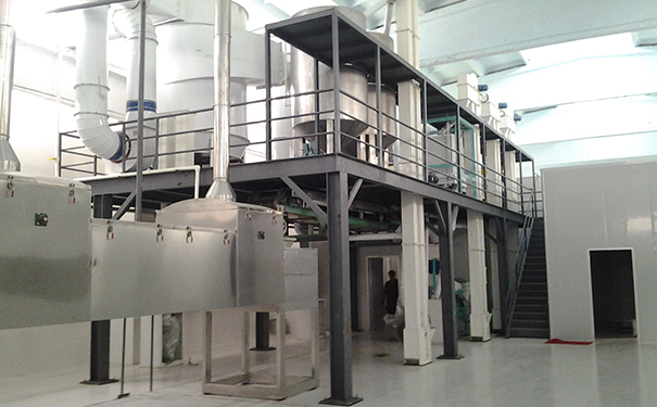 苦蕎茶成套加工設(shè)備實(shí)拍圖片