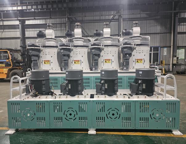 YHT700×4大型智能黃豆脫皮破瓣機(jī)組實(shí)拍圖片